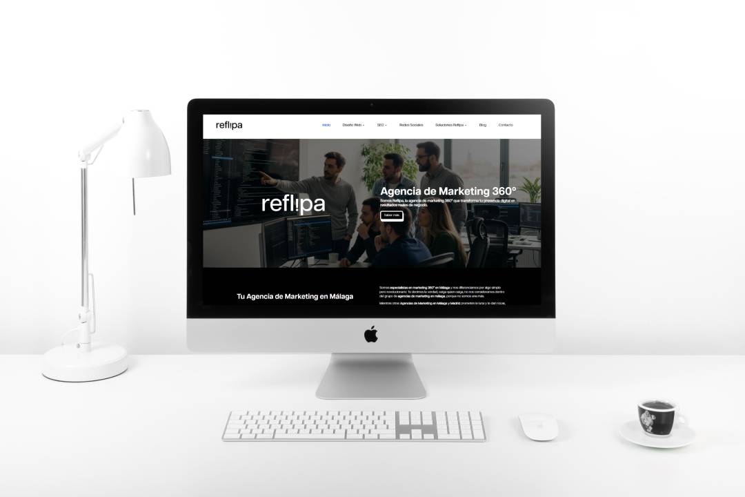Diseño Web Agencia Reflipa - Jesús Rodriguez